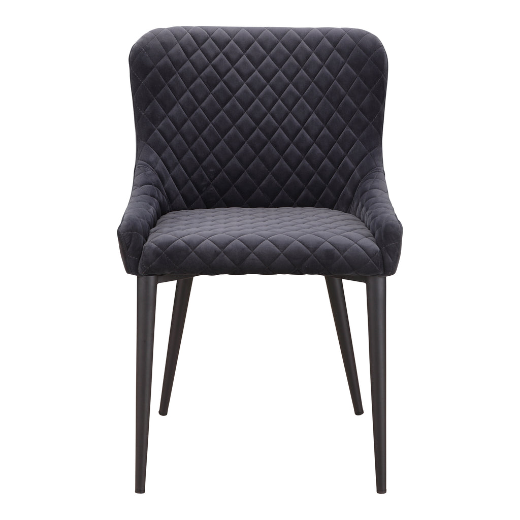 ETTA DINING CHAIR DARK GREY