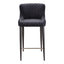 ETTA COUNTER STOOL DARK GREY