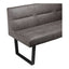 HANLON CORNER BENCH DARK GREY