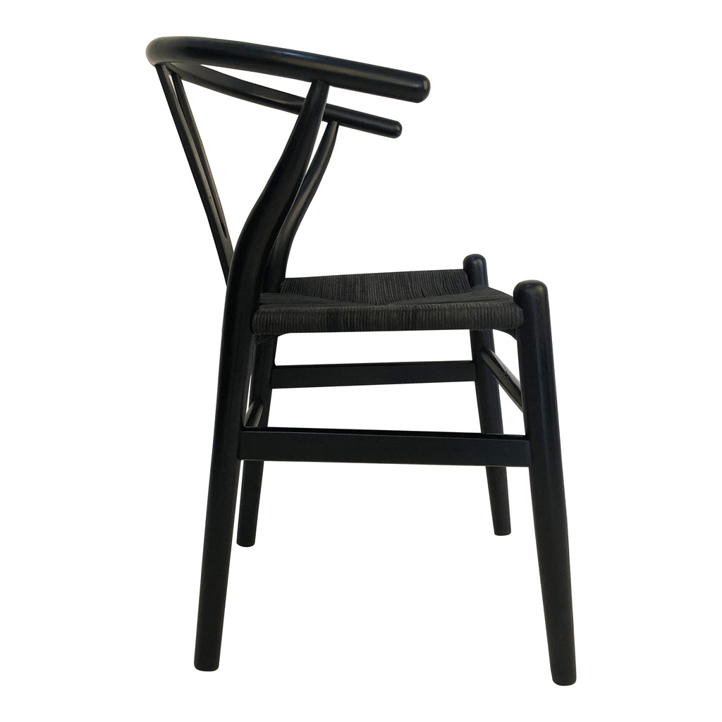 VENTANA DINING CHAIR BLACK-M2