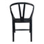 VENTANA DINING CHAIR BLACK-M2