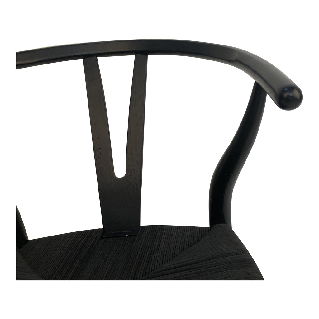 VENTANA DINING CHAIR BLACK-M2