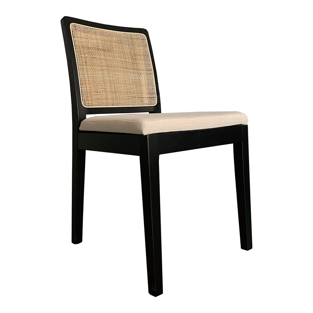 ORVILLE DINING CHAIR BLACK-M2