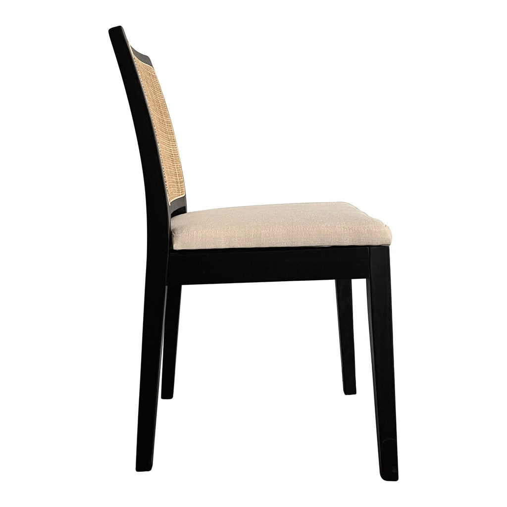 ORVILLE DINING CHAIR BLACK-M2