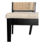 ORVILLE DINING CHAIR BLACK-M2