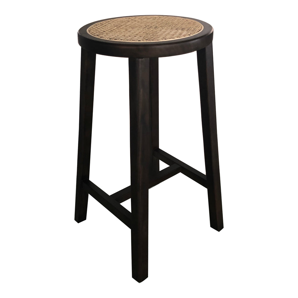 MCGUIRE COUNTER STOOL DARK BROWN