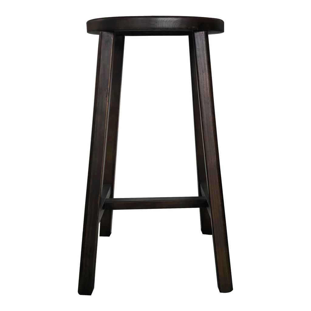 MCGUIRE COUNTER STOOL DARK BROWN