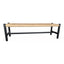 HAWTHORN BENCH LARGE BLACK