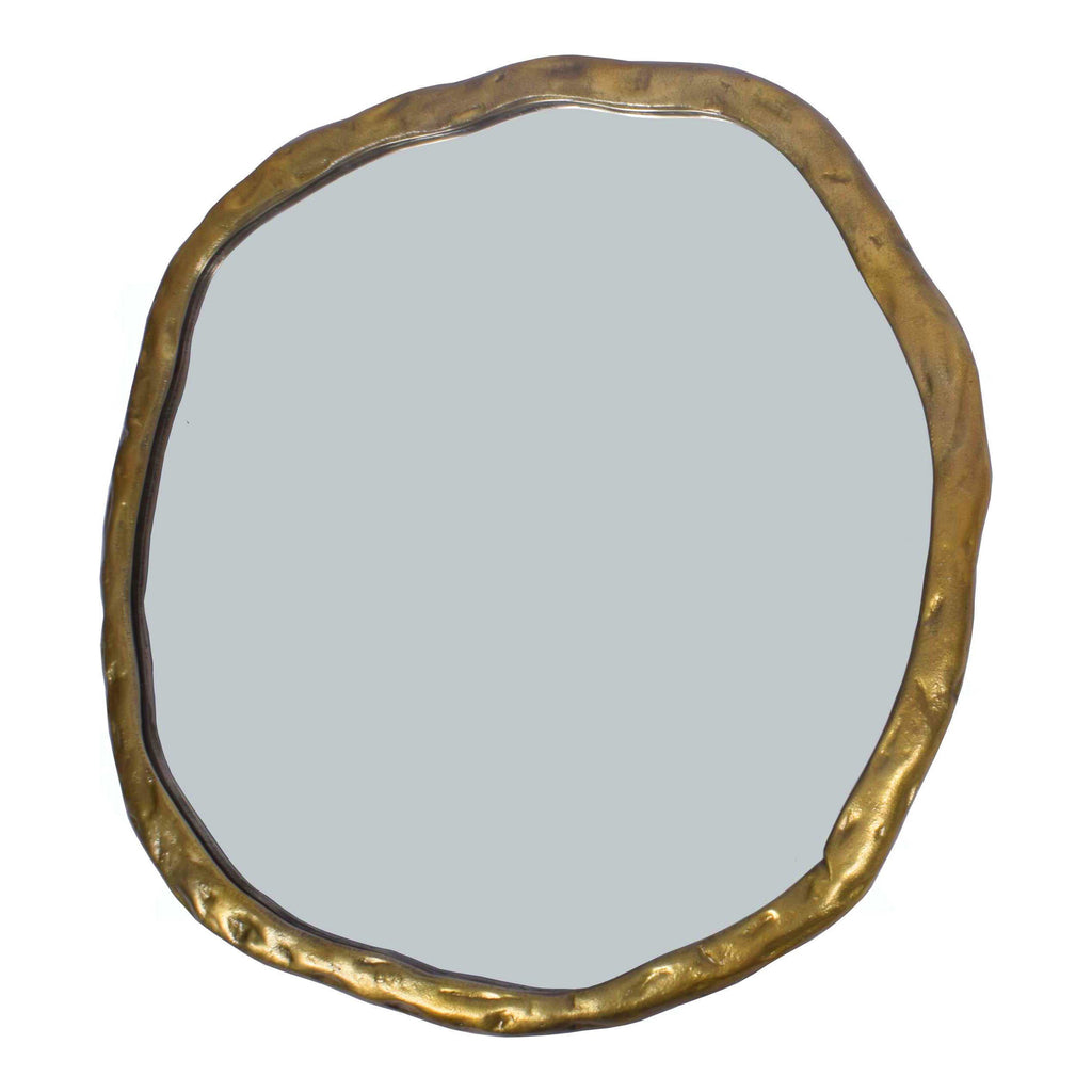 FOUNDRY MIRROR LARGE GOLD