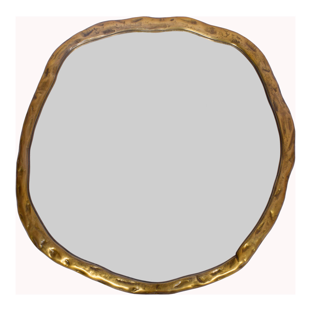 FOUNDRY MIRROR LARGE GOLD