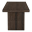 MONTEREY DINING TABLE AGED BROWN