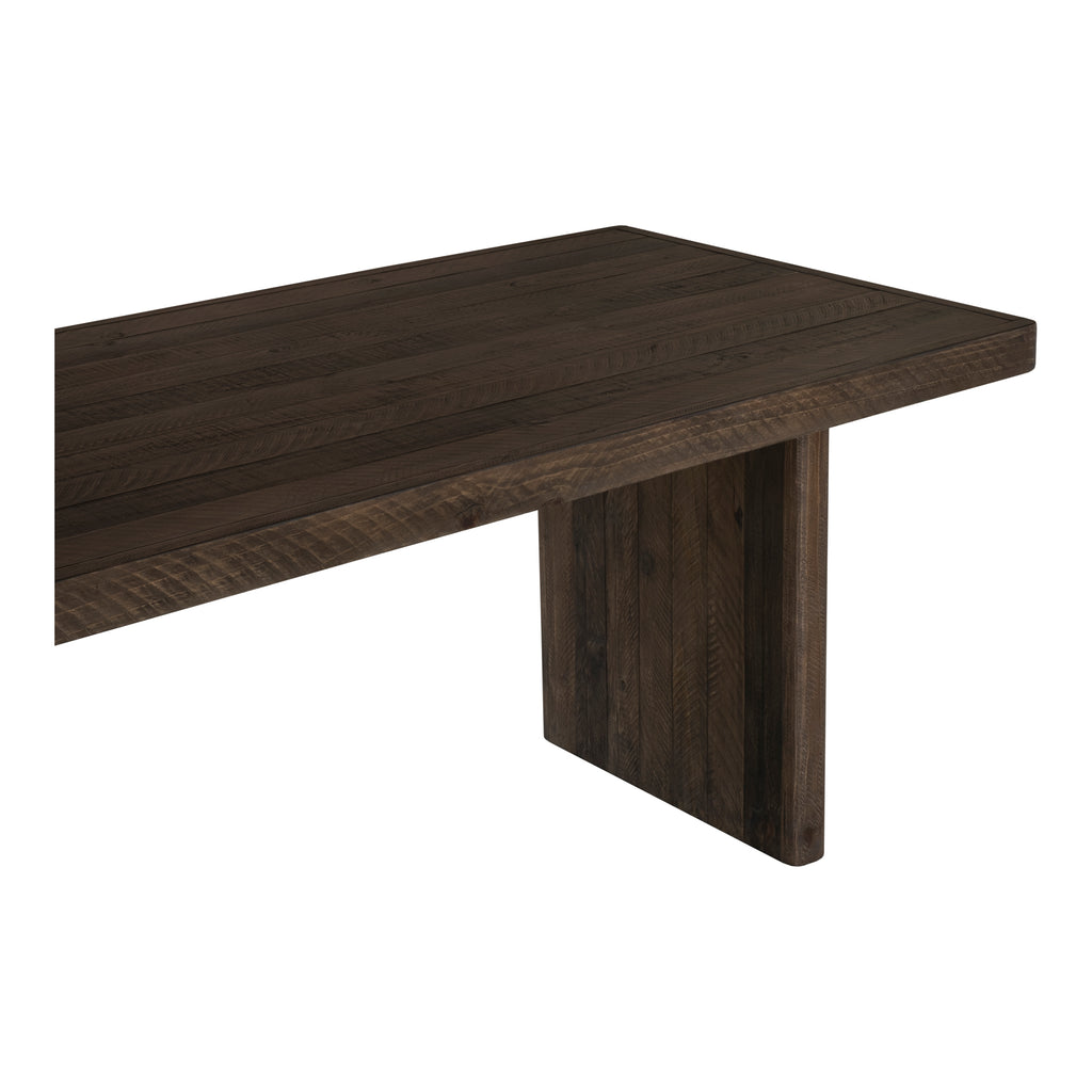 MONTEREY DINING TABLE AGED BROWN