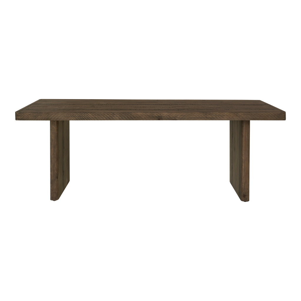 MONTEREY DINING TABLE AGED BROWN