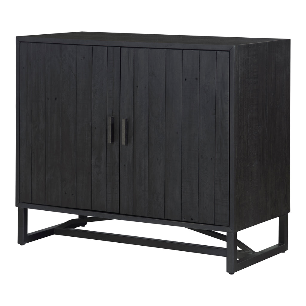 SIERRA 2 DOOR CABINET BLACK