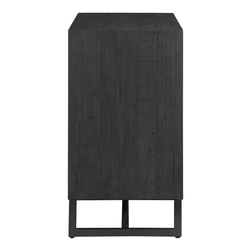 SIERRA 2 DOOR CABINET BLACK