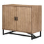 SIERRA 2 DOOR CABINET NATURAL