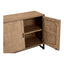 SIERRA 2 DOOR CABINET NATURAL