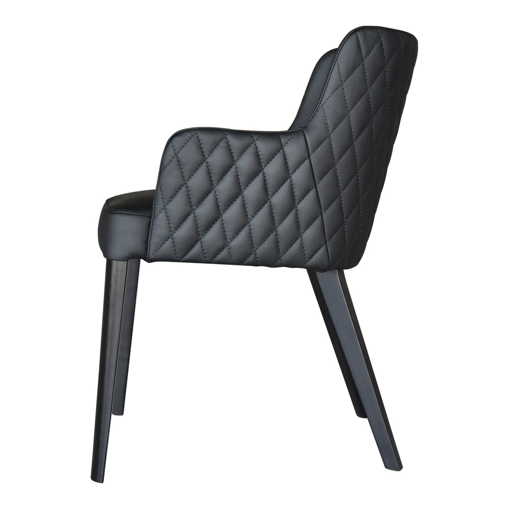 ZAYDEN DINING CHAIR BLACK