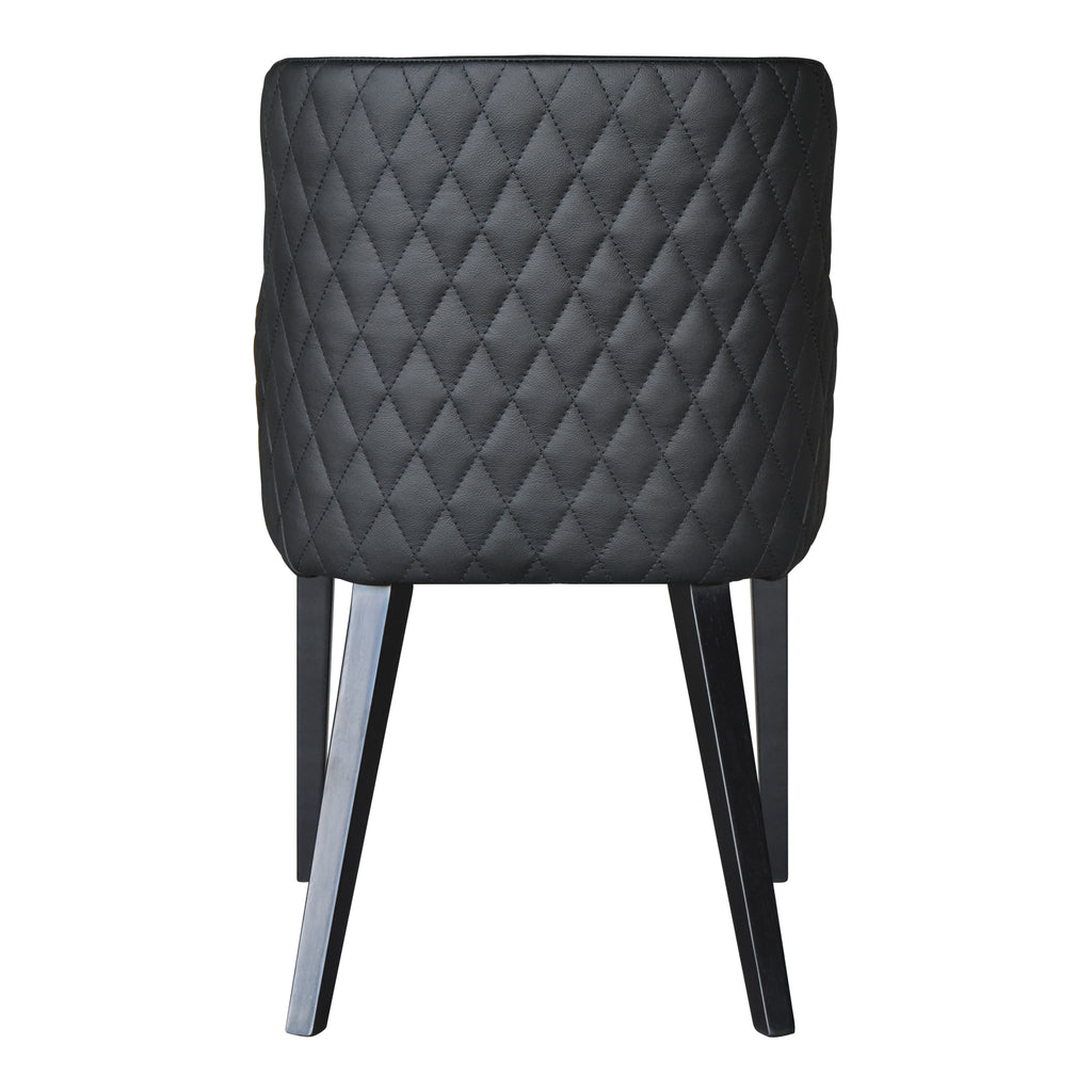 ZAYDEN DINING CHAIR BLACK