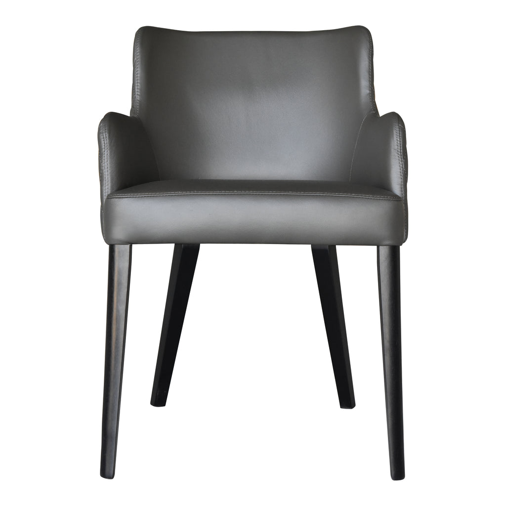 ZAYDEN DINING CHAIR DARK GREY