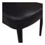 FITCH LEATHER DINING CHAIR BLACK-M2