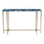 BLUE AGATE CONSOLE TABLE