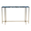 BLUE AGATE CONSOLE TABLE