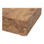 NASH COFFEE TABLE HONEY BROWN BURL