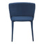 WILLIAM DINING CHAIR NAVY BLUE