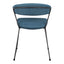 ADRIA DINING CHAIR BLUE-M2