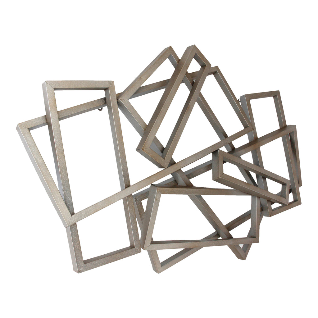 METAL RECTANGLES WALL DÉCOR