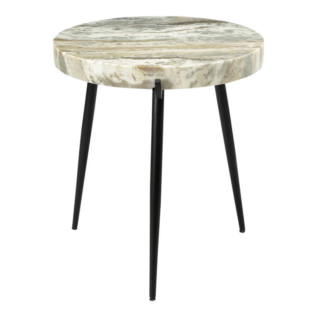 BRINLEY MARBLE ACCENT TABLE