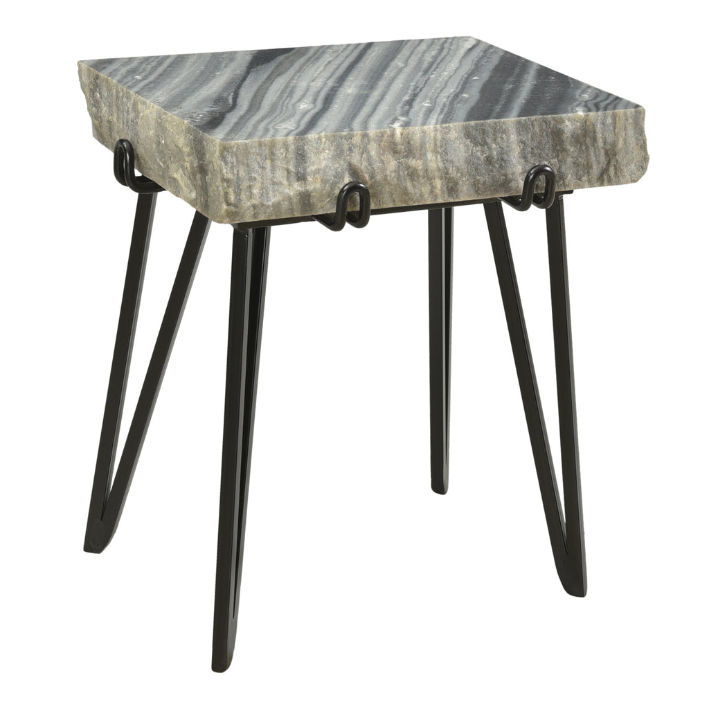 ALPERT ACCENT TABLE GREY