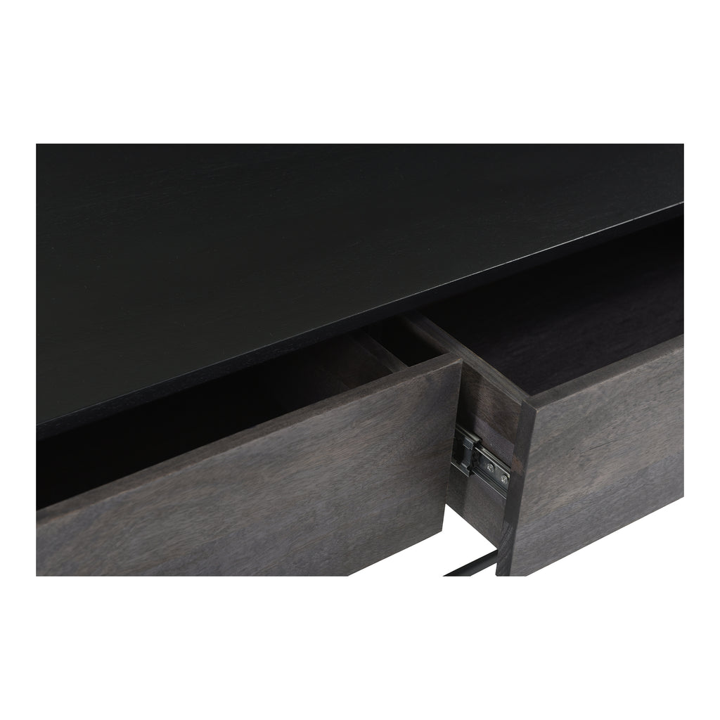 TOBIN CONSOLE TABLE CHARCOAL