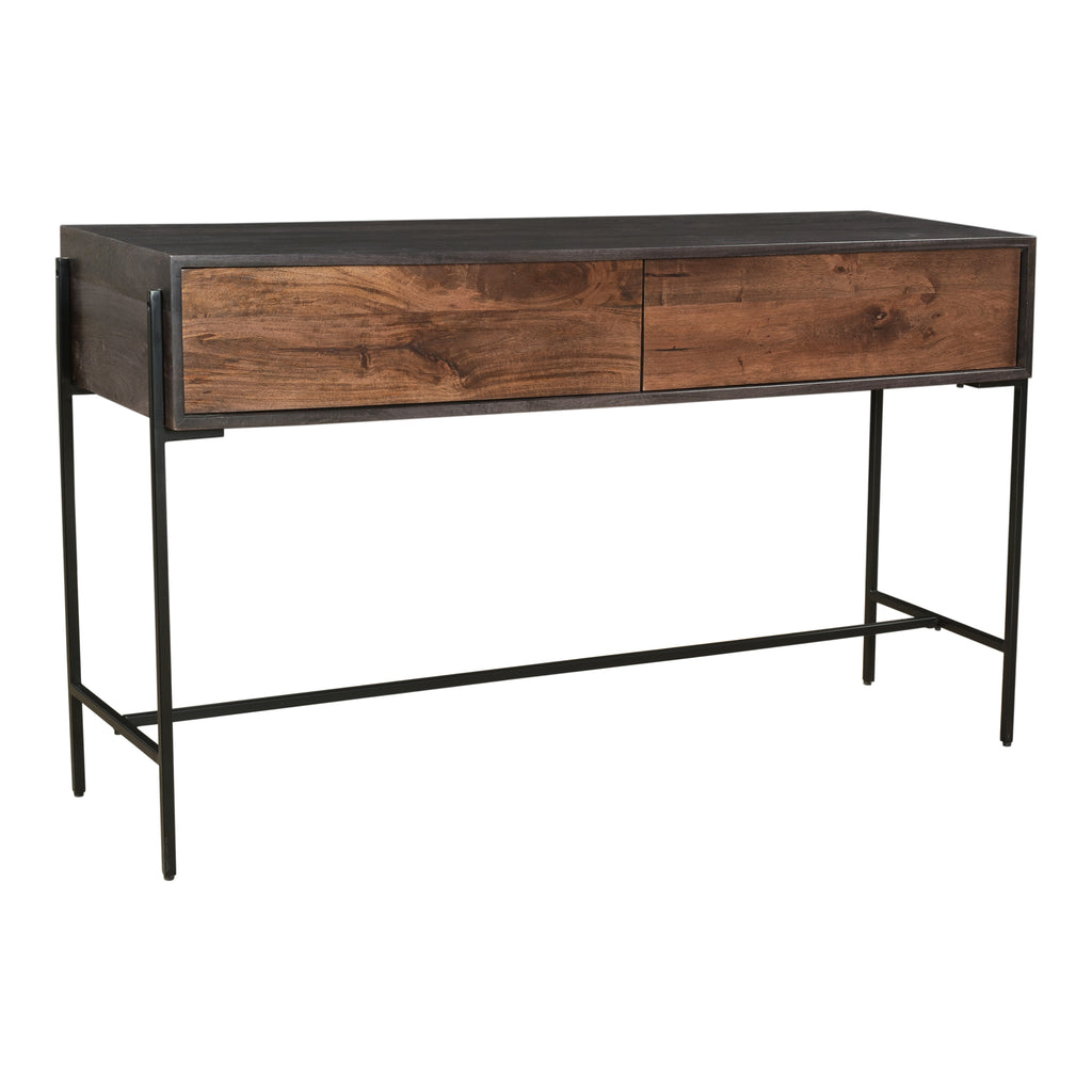 TOBIN CONSOLE TABLE BROWN