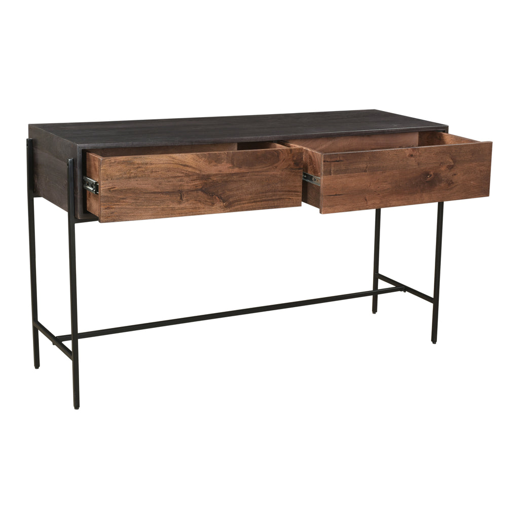 TOBIN CONSOLE TABLE BROWN