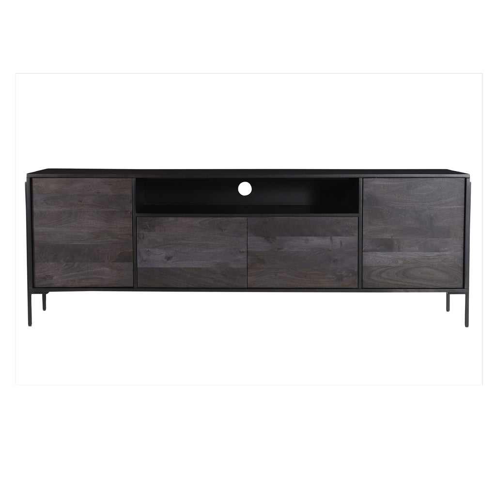 TOBIN ENTERTAINMENT UNIT CHARCOAL