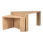 ATON NESTING COFFEE TABLE SET OF 2 NATURAL