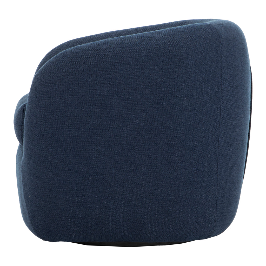 MAURICE SWIVEL CHAIR MIDNIGHT BLUE