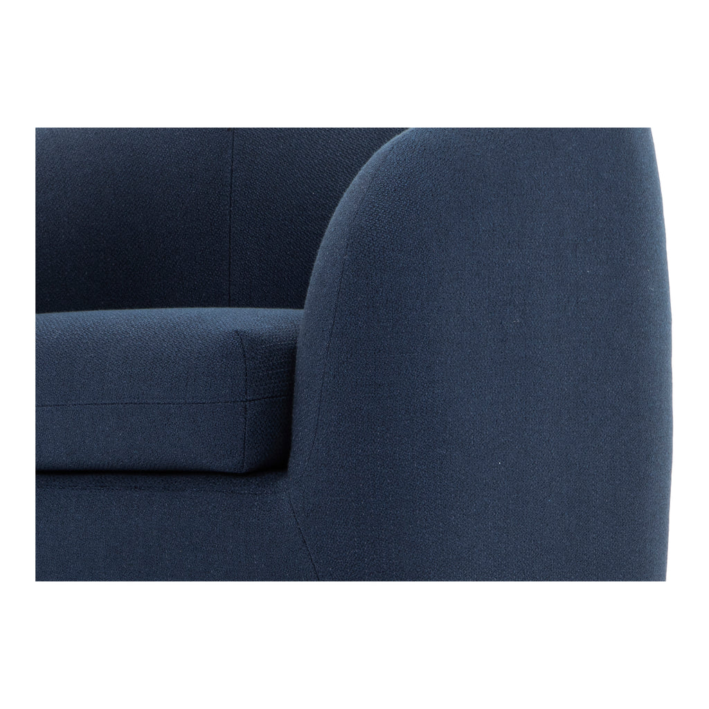 MAURICE SWIVEL CHAIR MIDNIGHT BLUE