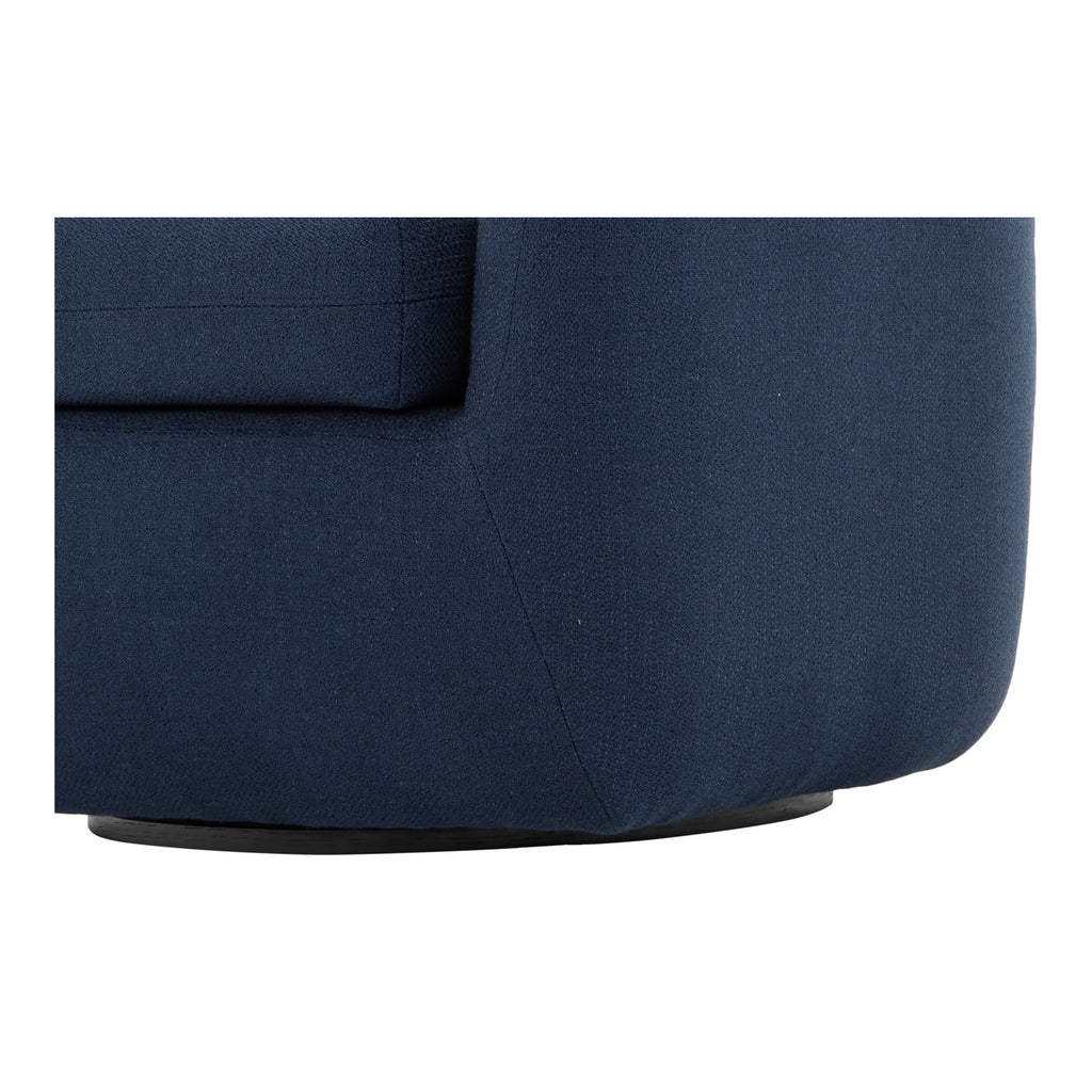 MAURICE SWIVEL CHAIR MIDNIGHT BLUE