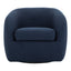 MAURICE SWIVEL CHAIR MIDNIGHT BLUE