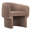 FRANCO CHAIR MUTED CAMEL VELVET