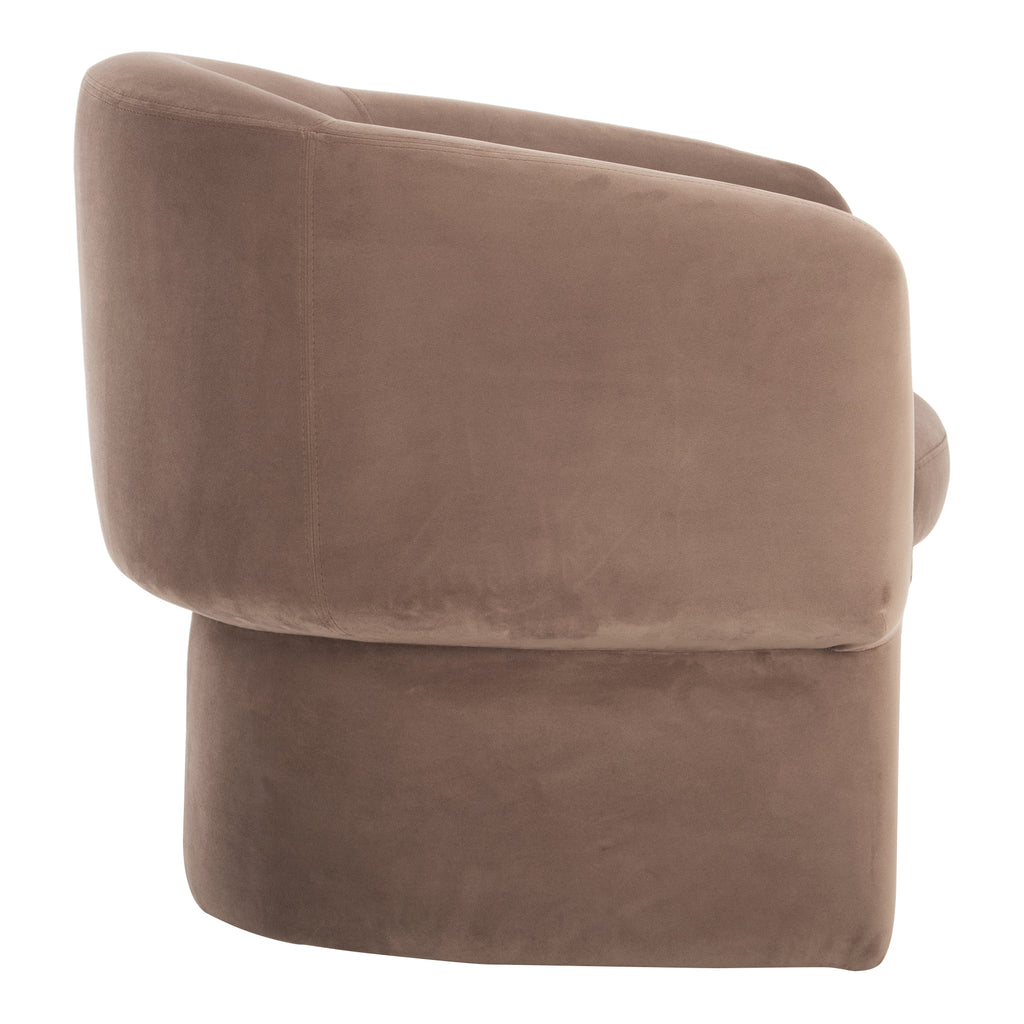 FRANCO CHAIR MUTED CAMEL VELVET