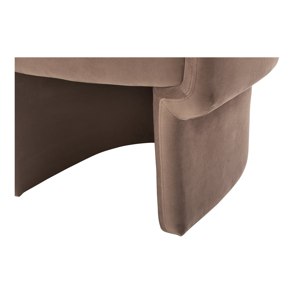 FRANCO CHAIR MUTED CAMEL VELVET