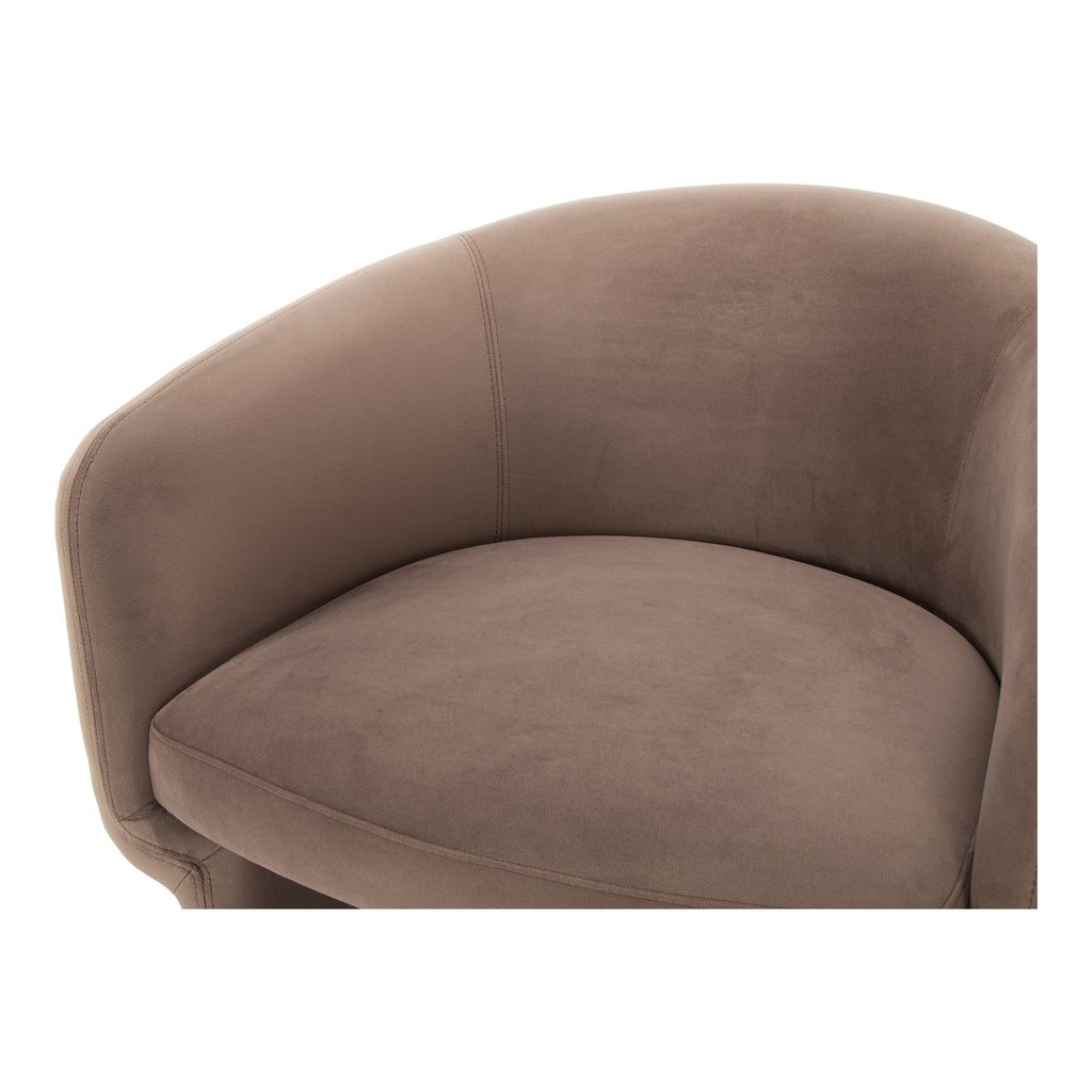 FRANCO CHAIR MUTED CAMEL VELVET