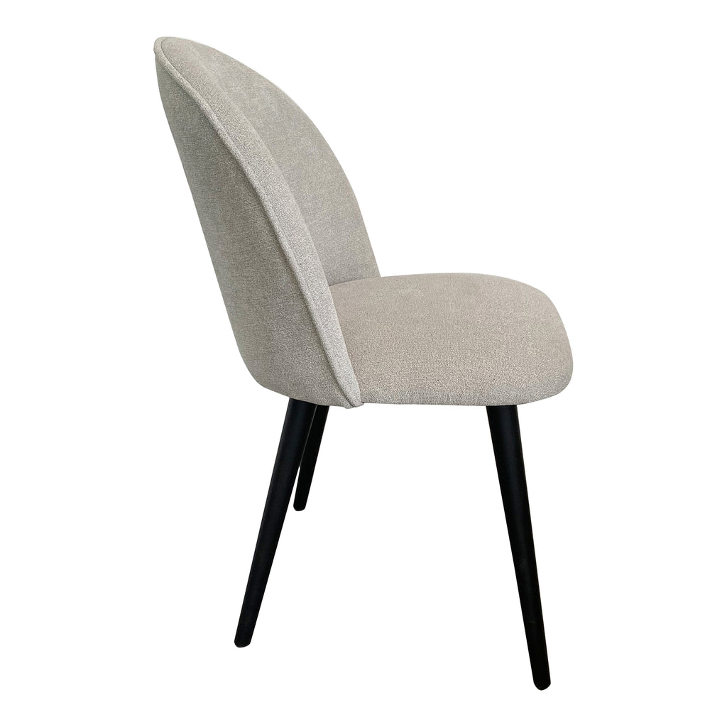 CLARISSA DINING CHAIR LIGHT GREY-M2