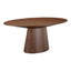 OTAGO OVAL DINING TABLE WALNUT