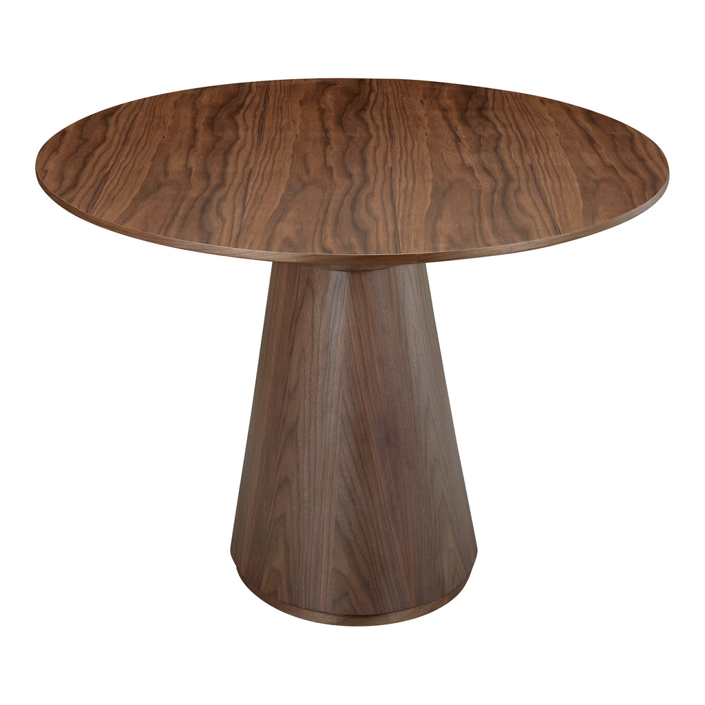 OTAGO OVAL DINING TABLE WALNUT