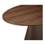 OTAGO OVAL DINING TABLE WALNUT